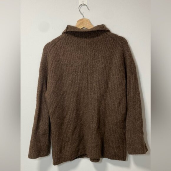 Aritzia Babaton Charter Sweater Chocolate Brown size XS - Picture 5 of 6